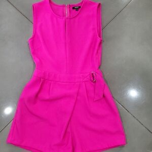 Xoxo fuchsia women's jumpsuit short
